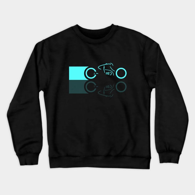 Enter the Grid Crewneck Sweatshirt by HellraiserDesigns